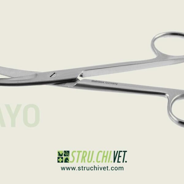 Mayo Forbice da Dissezione Curva Standard Lametta