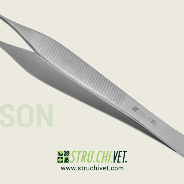 Adson Pinza per Dissezione/ Tessuti con 1x2 Denti Fine Dritto