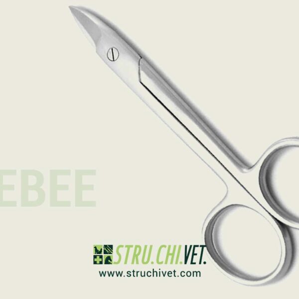 BeeBee Forbice per Tagliafili Standard Lamette Dritte Micro-Dentate