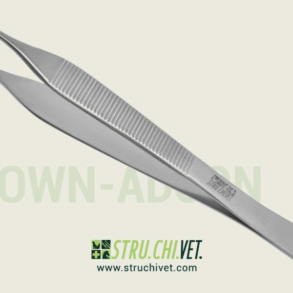 Brown-Adson Pinzetta Dritta con 7x7 Denti