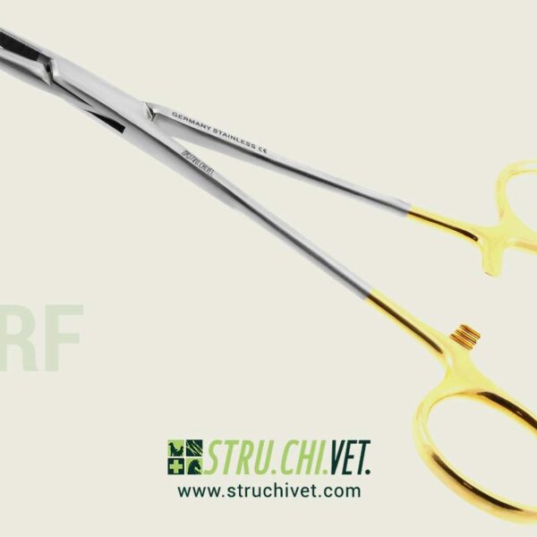 Derf Porta Aghi Carburo di Tungsteno Superficie Dentellata