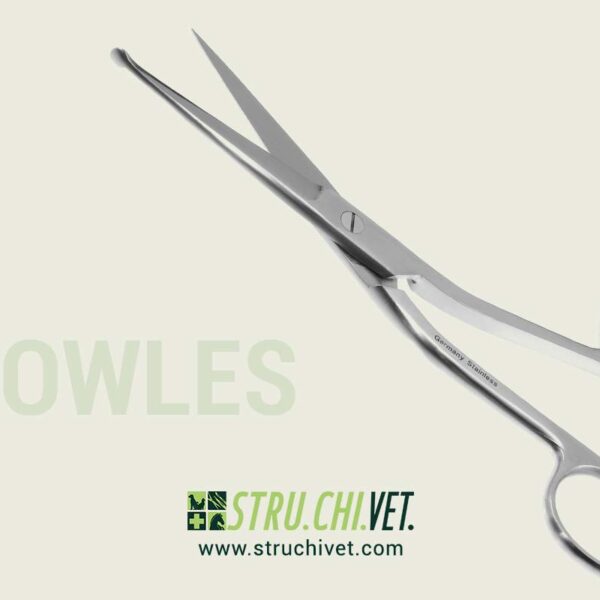 Knowles Forbice per Bendaggio Lamette Curve al Lato