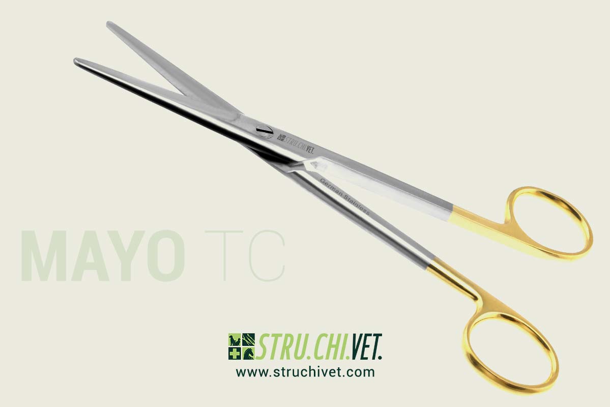 Mayo Forbici Lamette Dritta/ Carburo di Tungsteno