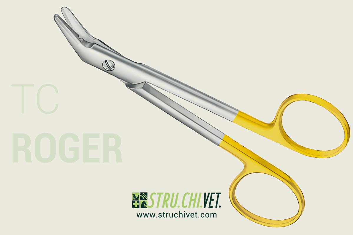 Roger Forbice per Tagliafili TC Lamette Micro-Dentate