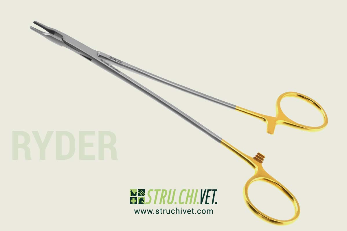 Ryder Porta Aghi Carburo di Tungsteno Superficie Dentellata