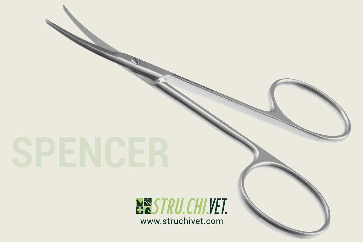 Spencer Forbice da Sutura Lametta Curva