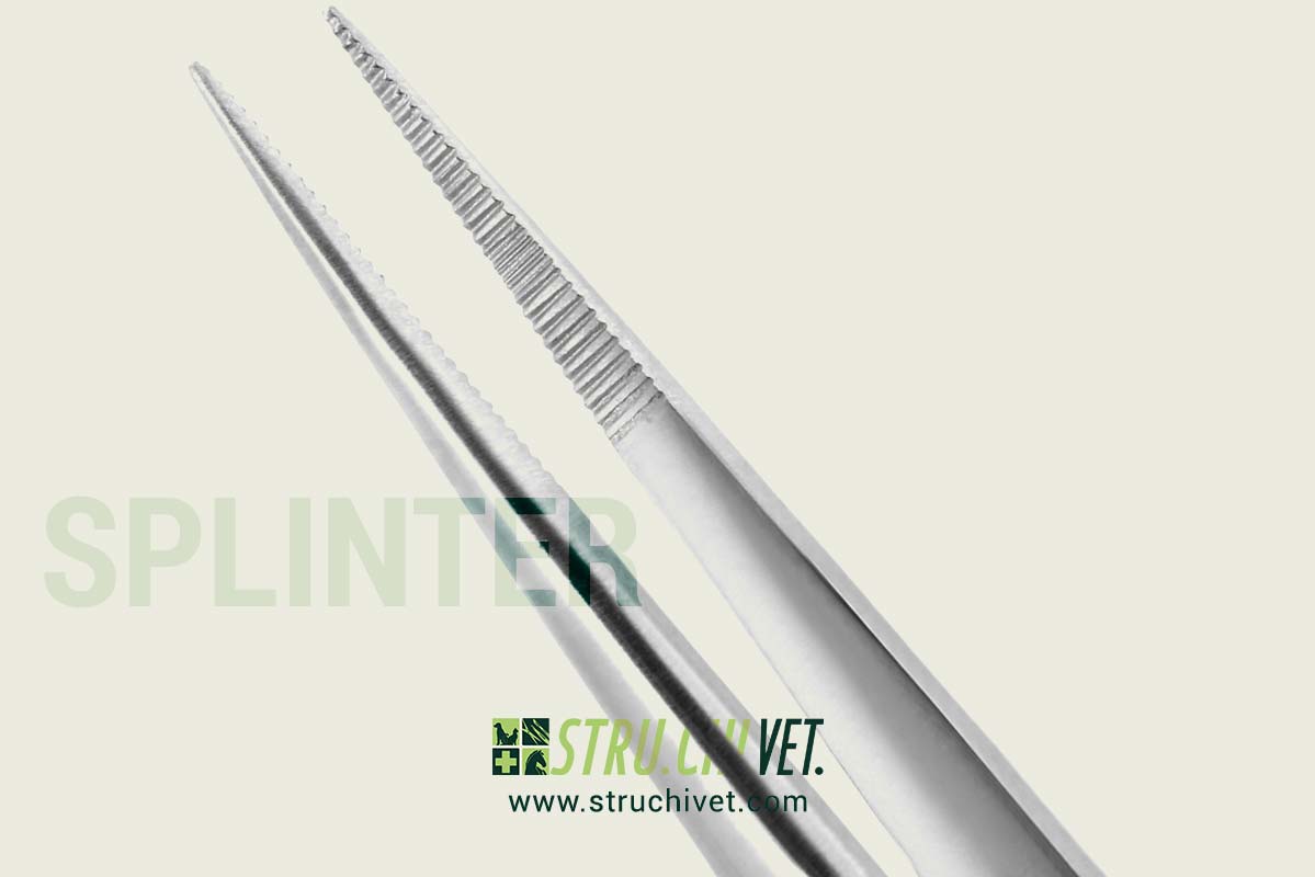 Pinzetta per Scheggia Punta Dritta