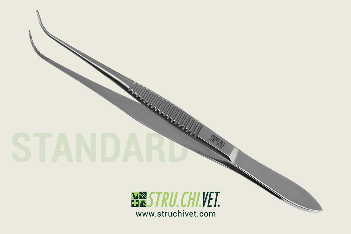 Pinzetta Microchirurgica da con Morsetto Curvo Delicato