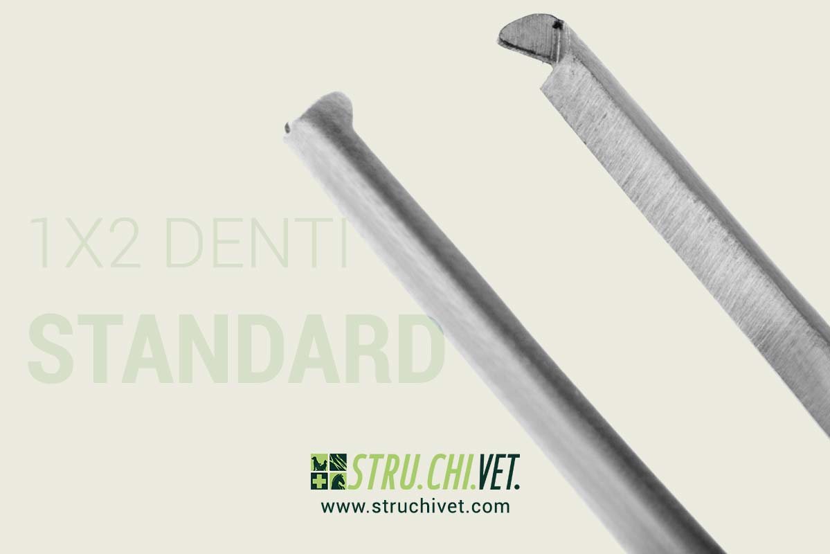 Standard Pinzetta 1x2 Denti
