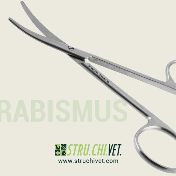 Strabismus Forbici da con Lamette Curve