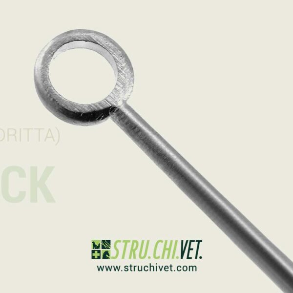Buck Curette con Occhiello Dritto e Affilato sul Bordo #2