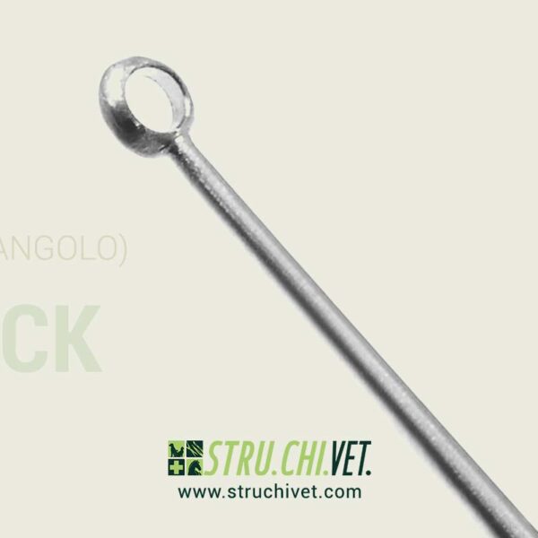 Buck Curette con Occhiello Angolato e Affilato sul Bordo #0