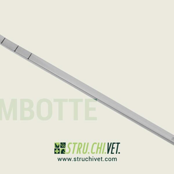 Lambotte Osteotomo con Marcatura di Calibrazione Punta Curva