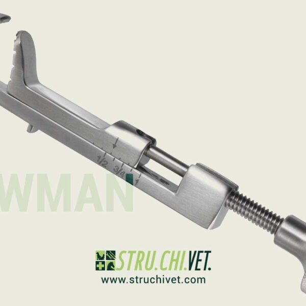 Lowman Morsetto Osseo con 1x1 Denti