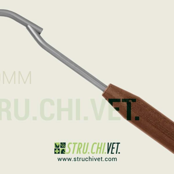 Passafilo Cannulato Ø 70mm con Impugnatura Fenolico