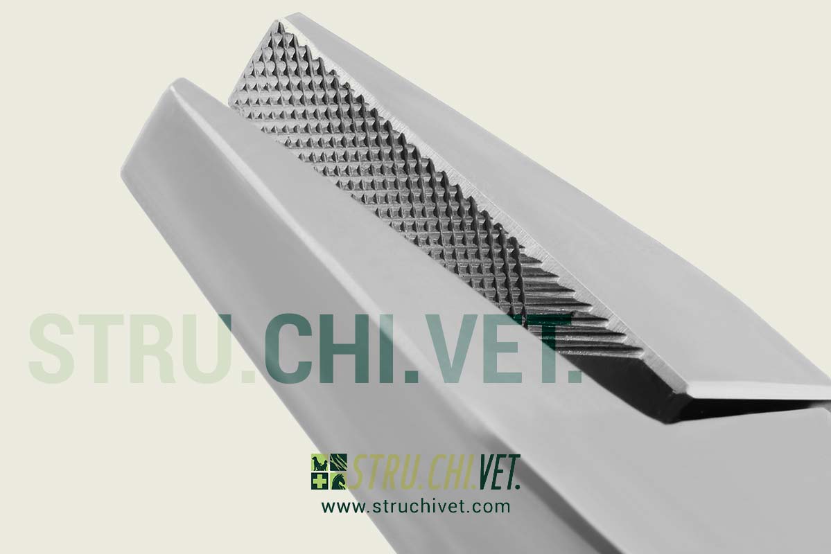 Pinza per Estrazione del Filo di Kirschner con Dentellatura Incrociata