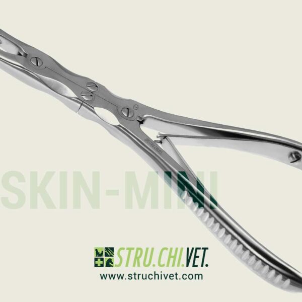Ruskin-Mini Pinza Ossivora Doppio Snodo con Morso Curvo
