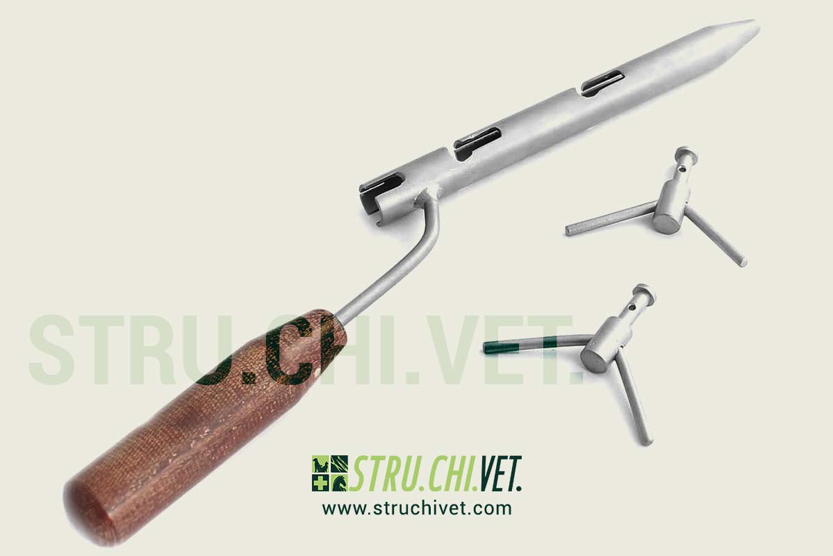 Tendifilo a due Viti Girevoli con Calibro 18 Capacita Massima