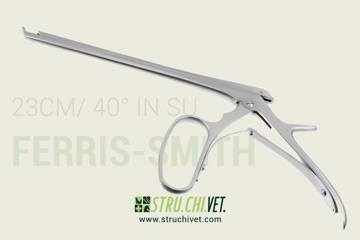 Ferris-Smith-Kerrison-Rongeur-con-lunghezza-effettiva-di-23-cm-e-taglio-verso-alto-di-40-degree