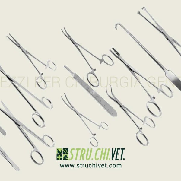Feline Spay Instruments Set